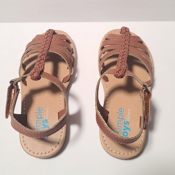 Brand New Boho Gladiator Toddler Girls Sandal, Size 10 - Picture 5 of 9